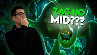 ZAC MID DA MUITO DANO! NOVO META?! - League of Legends