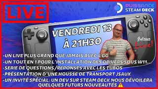 🔴REDIFF'LIVE STEAM DECK: Révélations sur le futur de l'OS et Kernel