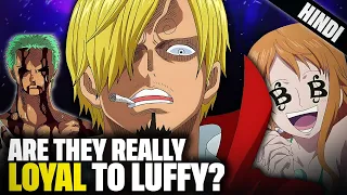Strawhats Loyalty to Luffy | Explained in Hindi | Anime hub #onepiece
