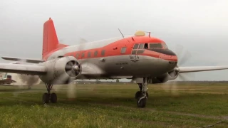 Полёт в Хатёнки на Ил-14   (04.06.2016)