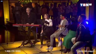 Maranda Curtis with Dave & Nicole Binion // Here comes the glory of the lord// TBN LIVE