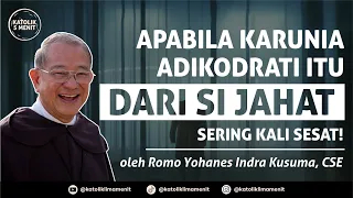 Romo Yohanes Indrakusuma, CSE: Mengenali karunia Adikodrati yang datang dari Allah dalam hidup kita