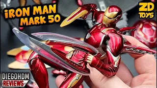 ZD TOYS Iron Man MARK 50 Unboxing e Review BR / DiegoHDM