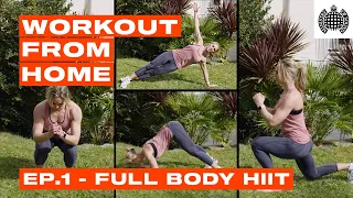 Workout From Home: Full Body (15min HIIT) | Episode 1