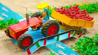 Top diy tractor making mini train transporting gasoline for petrol pump 7 | diy mini sand sieve