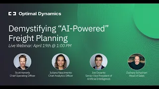 Demystifying AI Powered Freight Planning
