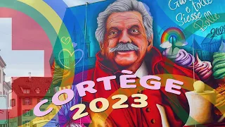 Cortège: Die Basler Fasnacht 2023 | Guggenmusik, Piccolos und Trommeln. Die Basler Fasnacht fäggt!
