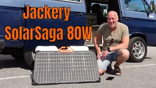 Testing the Excellent DUAL SIDED Jackery SolarSaga 80 Watt Solar Panel