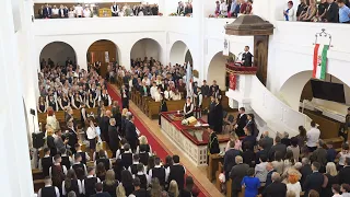 Ballagási istentisztelet a Mezőtúr-Belvárosi Református Nagytemplomban 2024. május 4
