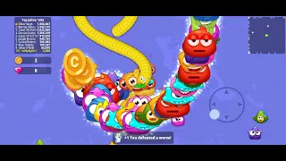 wormszone.io game online fun |wormate snake.io #gameplay #fun #wormhunt