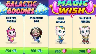 Talking Tom Gold Run Galactic Goodies vs Magic Wish Event Astronaut Tom vs Valkyrie Angela Gameplay