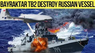 Ukrainian servicemen destroyed the Russian Serna-class landing vessel near Snake Island!