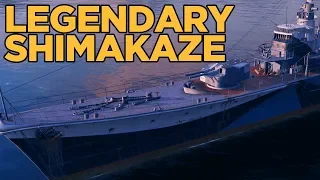 Legendary Shimakaze - World of Warships