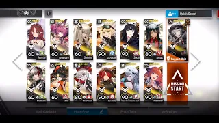 Arknights 9-19 Exusiai Buff Army 2 phases in 1 skill 3