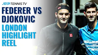 Roger Federer vs Novak Djokovic: ATP Finals London Highlight Reel