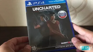 Uncharted Утраченное наследие распаковка/unboxing от TEST DRIVE Play на русском