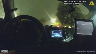 WARNING Graphic video: Hartford police releases bodycam footage of 'unprovoked' shooting at officer