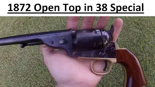 1872 Colt Open Top Revolver By Uberti / Cimarron in 38 Special