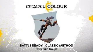 How to Paint: Harlequin Troupe – Classic Method