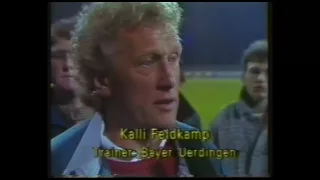 1986 Pokalsieger Viertel Uerdingen vs Dynamo Dresden 7 3