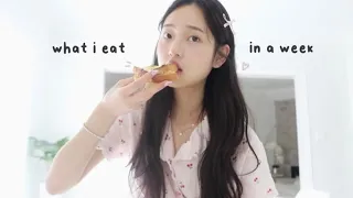 what i eat in a week as a uni student🍚 (korean food + realistic)