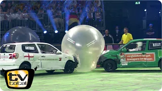 Ross Antony vs. Joey Kelly | Gruppe B: England - Irland | TV total Autoball EM 2012