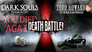 Dark Souls vs Skyrim | Fan Made Death Battle Hype Trailer
