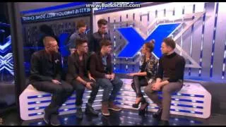 Union J on Xtra Factor week 8 result