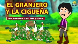 EL GRANJERO Y LA CIGUEÑA - Cuentos de dormir para niños | Historias Españolas Para Niños |Koo Koo TV