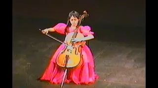 11-yr old Han-Na Chang at Winners Concert of the Fifth Rostropovich Int'l Cello Competition (1994)