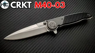 CRKT M40-03 Folding Knife - Overview and Review