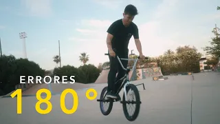 ERRORES COMUNES AL HACER 180° BMX