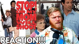 STOP! OR MY MOM WILL SHOOT (1992) Reaction - The Cringe is Real, but I tried