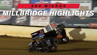 Millbridge Speedway Winged 600 Micro Feature Highlights | 9.19.20