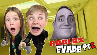 SURVIVING Overnight In Roblox EVADE!!! NEXTBOTS Are HERE!