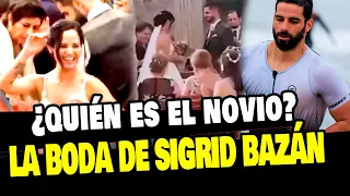 BODA DE SIGRID BAZÁN: ASÍ FUE EL LUJOSO MATRIMONIO CON SU NOVIO FABRIZIO