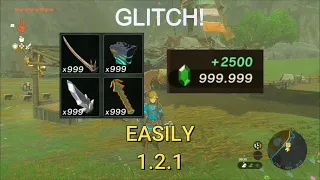 Easily duplicate materials/infinite rupees glitch 1.2.1 Zelda Tears of the Kingdom