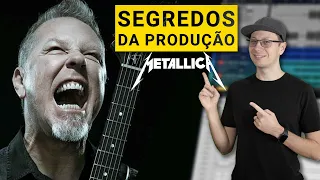 Enter Sandman do Metallica - Mix Aberta e Pistas Individuais (Análise)