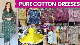 Cotton Dress For Summer |  Pure Cotton Readymade Dress Market In Mumbai | Office & College Wear