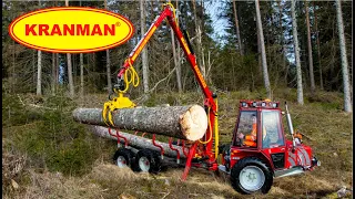 Kranman Bison 11000 takes care of windfalls trees