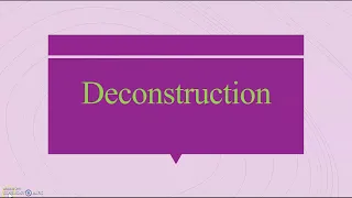 Deconstruction as  Literary theory| Jacques Derrida|| Concept of Differance|| Exploring Literature||