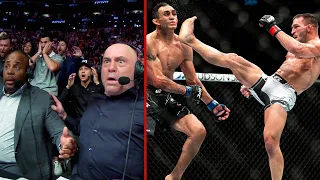 UFC 274 Commentator Booth Reactions