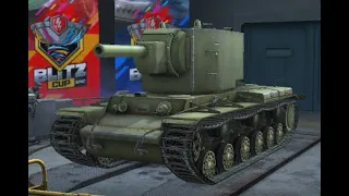 World of Tanks Blitz [] USSR - Kv 2 [] 5 Kills [] 2,3k Dmg