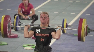 Sara Sigmundsdottir 112kg/247 Pound Clean and Jerk