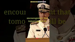 Best Motivational Advice You can Ever Get🏆🏆- Admiral William H. McRaven🔥🔥 #shorts #shortvideo