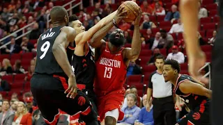 Houston Rockets vs Toronto Raptors 119-121 full game highlights Jan 25, 2019