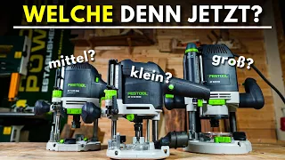 Festool Oberfräsen ENDLICH ERKLÄRT! --- OF1010, OF1400, OF2200