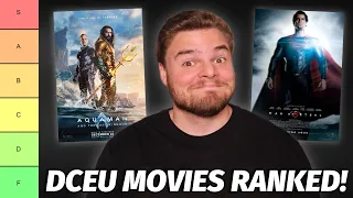 All 16 DCEU Movies Ranked! (w/ Aquaman and the Lost Kingdom)