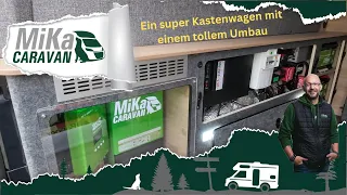 Ein super Kastenwagen mit einem tollem Umbau! So geht Autarkie.