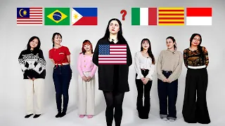 Can american Guess People's Languages? (Tagalog, Catalan, Malay, Indonesian, Italian, Portuguese)